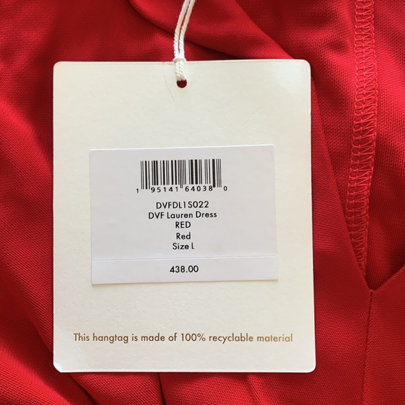 DIANE VON FURSTENBERG Lauren Dress in Red - Picture 11 of 15